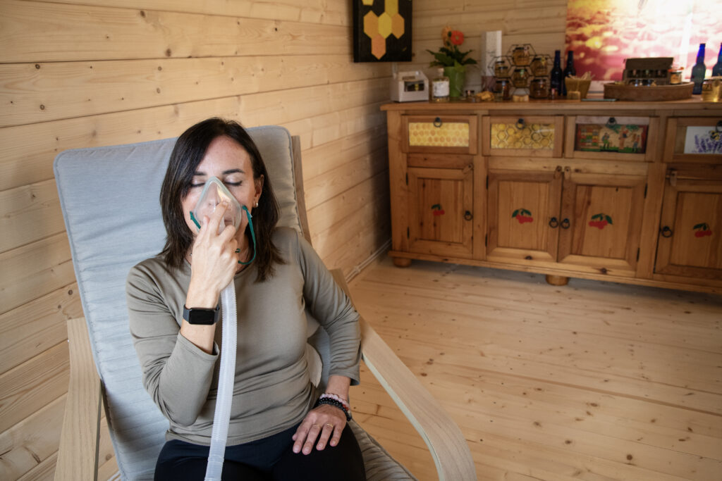 Inhalació aire rusc