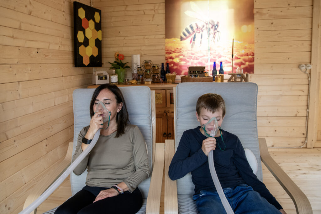 Inhalació d'aire ruscos